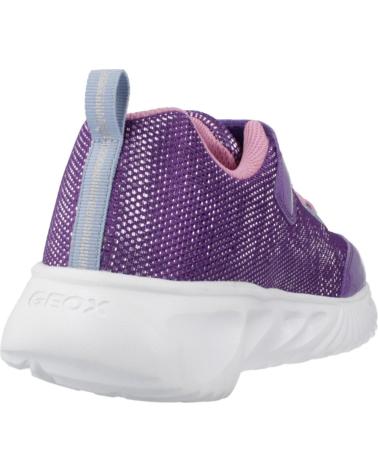 GEOX J ASSISTER GIRL - SAPATILHAS ROXAS CN88F CN88F