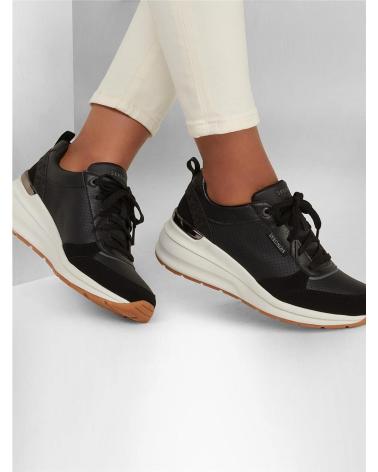 Sapatos de Mulher SKECHERS BILLION - SUBTLE SPO NEGRO