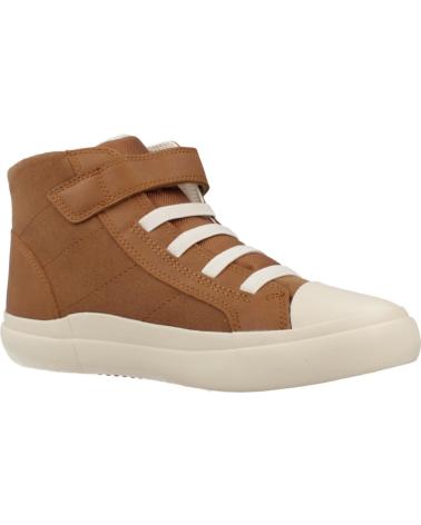 GEOX BOTAS NINO MODELO J GISLI BOY COLOR MARRON C0013