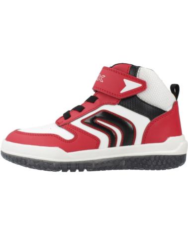 GEOX ZAPATILLAS NINO MODELO J BUZZERLIGHT BOY COLOR ROJO C0003