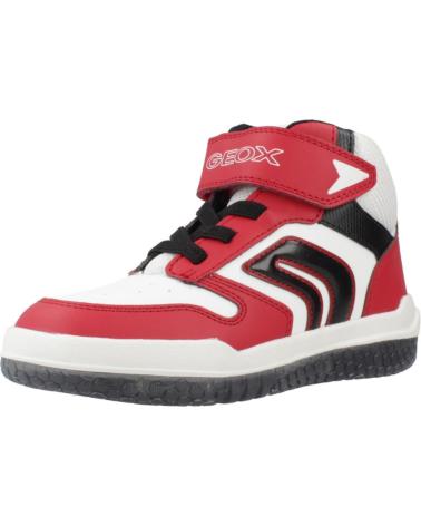 GEOX ZAPATILLAS NINO MODELO J BUZZERLIGHT BOY COLOR ROJO C0003