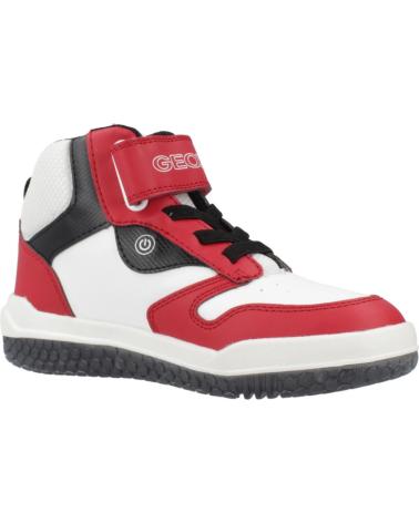 GEOX ZAPATILLAS NINO MODELO J BUZZERLIGHT BOY COLOR ROJO C0003