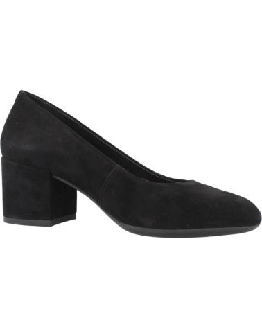 SAPATOS DE SALTO GEOX D ELEANA C9999 PRETOS C9999