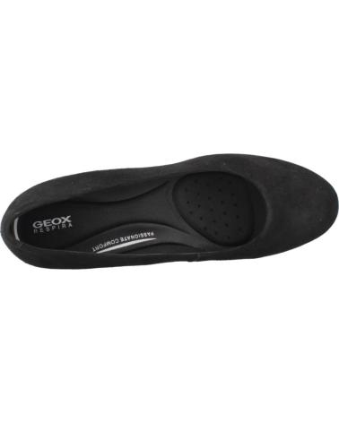 SAPATOS DE SALTO GEOX D ELEANA C9999 PRETOS C9999
