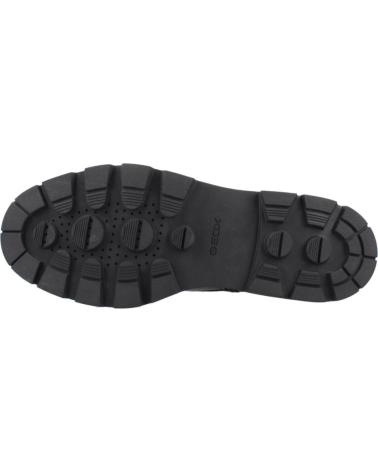 GEOX BOOTS D FELLENY C9999 BLACK WITH FAUX FUR C9999