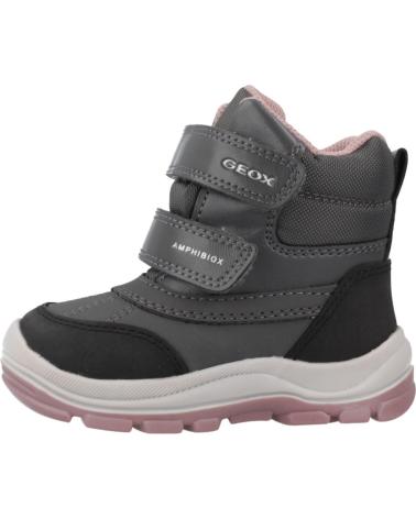 GEOX KIDS BOOTS B FLANFIL GIRL B ABX GREY C9A8F C9A8F