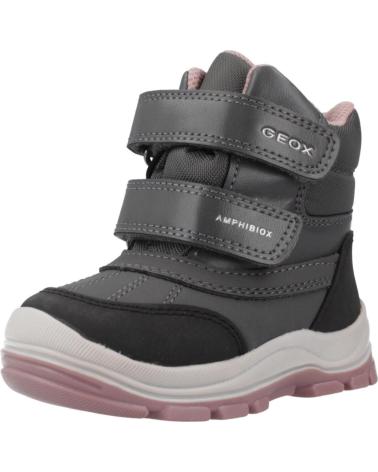 GEOX KIDS BOOTS B FLANFIL GIRL B ABX GREY C9A8F C9A8F