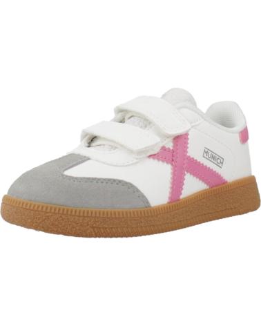 SNEAKERS MUNICH MINI BARRU VCO 09 BIANCO 009 CON STRAPPI 009