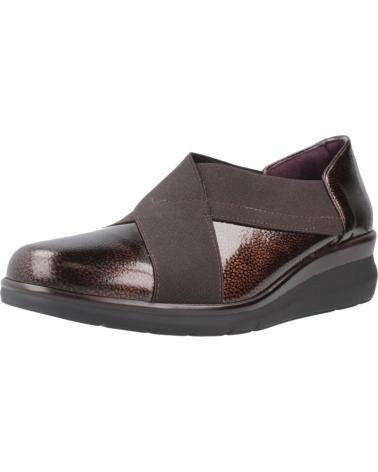 PITILLOS COMFORT SHOES MODEL 10733P BURGUNDY BROWN MARRON