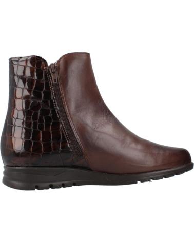 STIVALETTI PITILLOS 20204P MARRONI CON RILIEVO COCCODRILLO MARRON