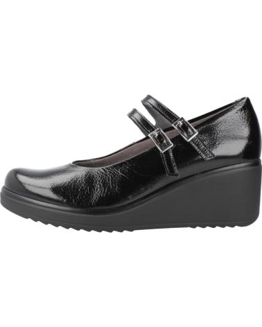 SCARPE MARY JANE PITILLOS MODELLO 20230P NERE CON ZEPPA COMODA NEGRO