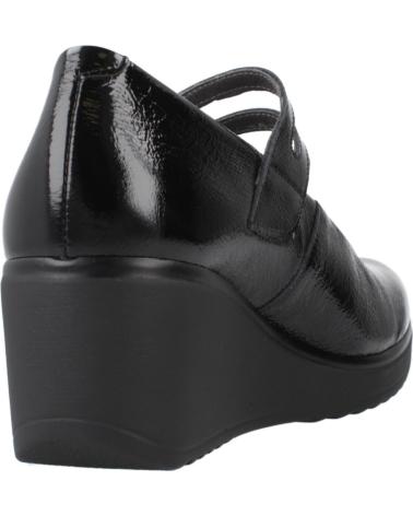 SCARPE MARY JANE PITILLOS MODELLO 20230P NERE CON ZEPPA COMODA NEGRO