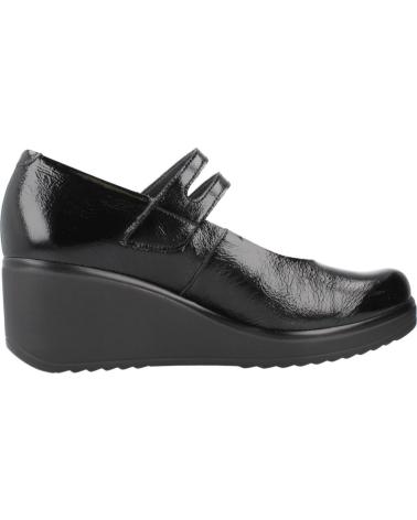 SCARPE MARY JANE PITILLOS MODELLO 20230P NERE CON ZEPPA COMODA NEGRO