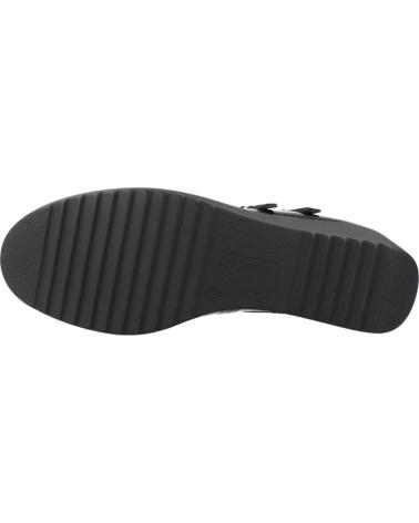 SCARPE MARY JANE PITILLOS MODELLO 20230P NERE CON ZEPPA COMODA NEGRO