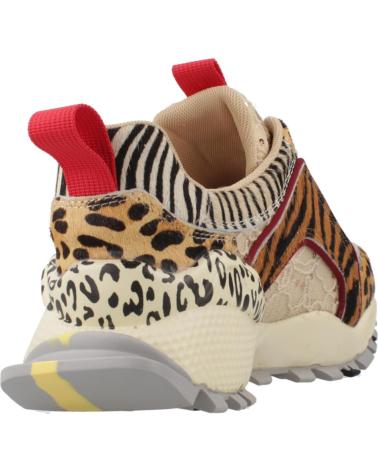 TÊNIS EXE 2025-3ME LEOPARD TAN BLACK ESTAMPA ANIMAL LEOPARD TAN BLACK