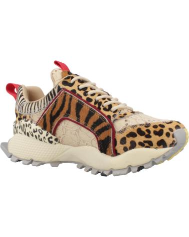 TÊNIS EXE 2025-3ME LEOPARD TAN BLACK ESTAMPA ANIMAL LEOPARD TAN BLACK
