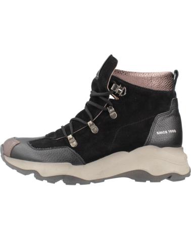 BOTTINES HISPANITAS CHI254323 NOIRES ET TAUPE TOPO