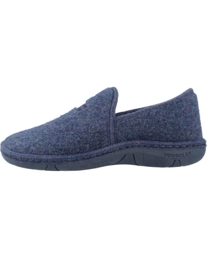 NORDIKAS ZAPATILLAS HOGAR MUJER MODELO 2628 COLOR AZUL JEANS