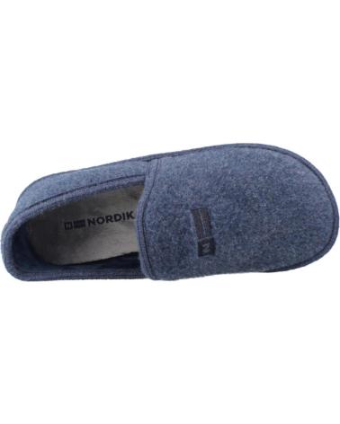NORDIKAS ZAPATILLAS HOGAR MUJER MODELO 2628 COLOR AZUL JEANS