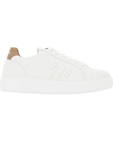 SNEAKERS CASUAL VEGTUS SAHARA BIANCHE CON DETTAGLIO MOKA MULTICOLORE MULTICOLOR
