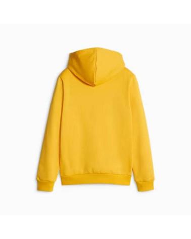 PUMA ESSENTIALS TWO-TONE KAPUZENPULLOVER GELB AMARILLO