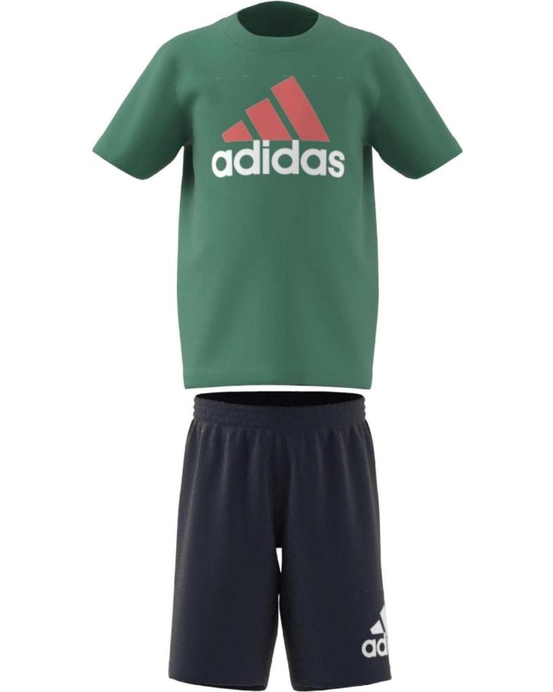 ENSEMBLE ADIDAS ESSENTIALS LOGO MULTICOLORE MULTICOLOR