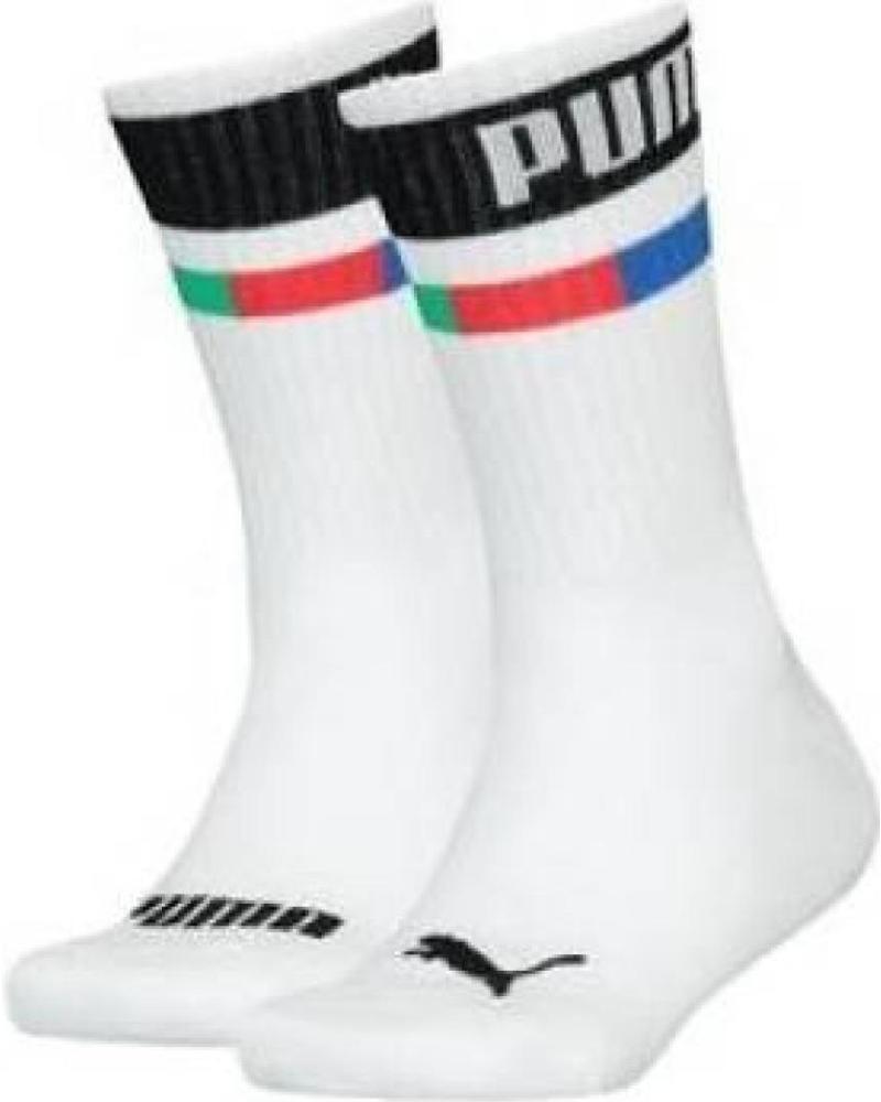 PUMA CALCETINES EN PARA UNISEX BLANCO