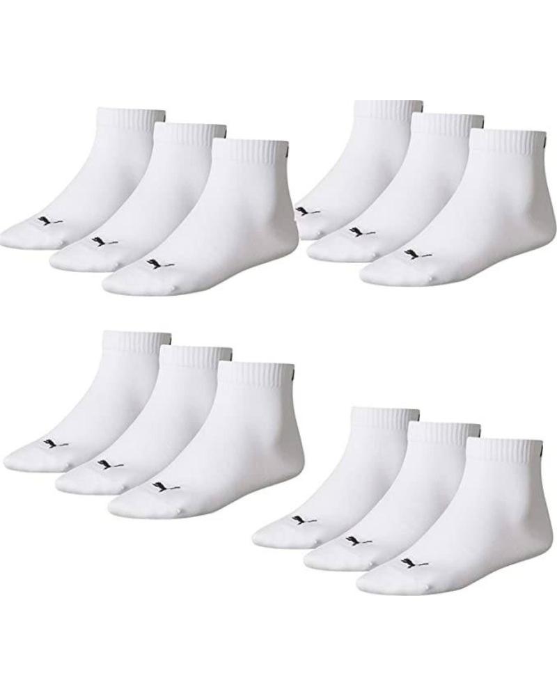 PUMA CALCETINES EN PARA UNISEX BLANCO