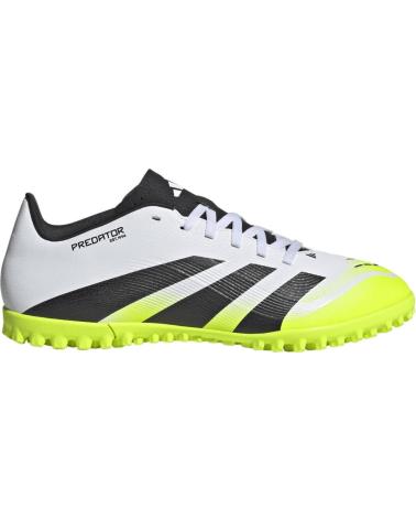 ADIDAS PREDATOR F25 FLUOR ADZTMF2554AD WHITE TURF FOOTBALL BOOT BLANCO