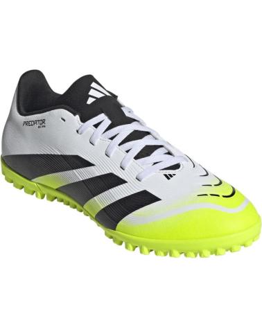 ADIDAS PREDATOR F25 FLUOR ADZTMF2554AD WHITE TURF FOOTBALL BOOT BLANCO