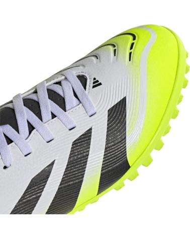 ADIDAS PREDATOR F25 FLUOR ADZTMF2554AD WHITE TURF FOOTBALL BOOT BLANCO