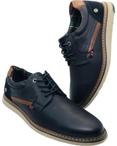 XTI 144511: SCARPA CASUAL ALLACCIATA BLU MARINO AZUL