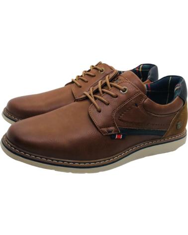 XTI 144511: FREIZEIT-SCHNÜRSCHUH IN CAMEL CAMEL