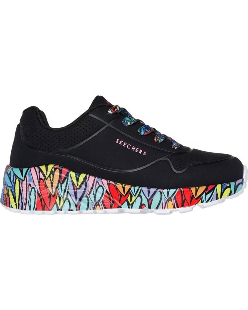 SKECHERS CALZADO EN COLOR PARA NIN NEGRO