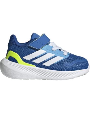 SCARPE ADIDAS RUNFALCON 5 EL I PER NEONATO - BLU, BIANCO E VERDE (JQ5667) NAN
