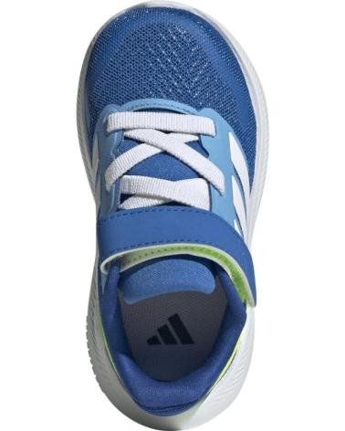 SCARPE ADIDAS RUNFALCON 5 EL I PER NEONATO - BLU, BIANCO E VERDE (JQ5667) NAN