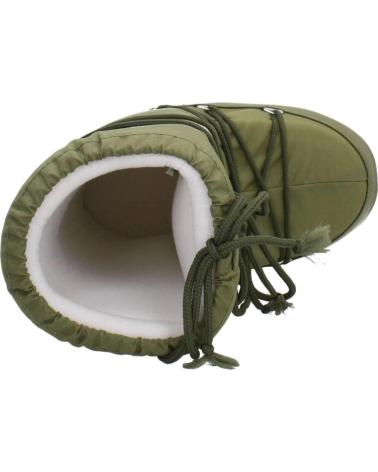 MOON BOOT ICON NYLON 14004400 083 KHAKI GREEN BOOTS KHAKI