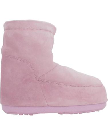 BOTINS MOON BOOT MB ICON LOW NOLACE SUE EM ROSA GUM GUM
