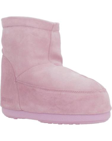 BOTINS MOON BOOT MB ICON LOW NOLACE SUE EM ROSA GUM GUM