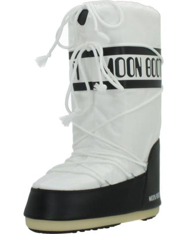 MOON BOOT ICON NYLON BLKWTE - WHITE SNOW BOOTS BLKWTE