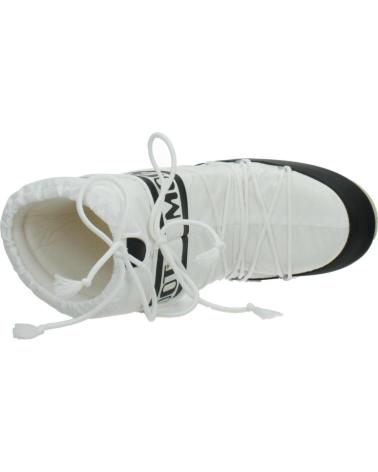 MOON BOOT ICON NYLON BLKWTE - WHITE SNOW BOOTS BLKWTE