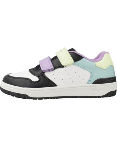 GEOX J WASHIBA GIRL C9240 - SNEAKERS BAMBINA MULTICOLORE C9240
