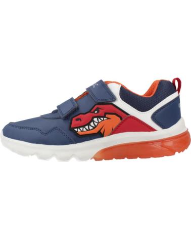 GEOX J CIBERDRON C4327 BLUE SNEAKERS FOR BOYS C4327
