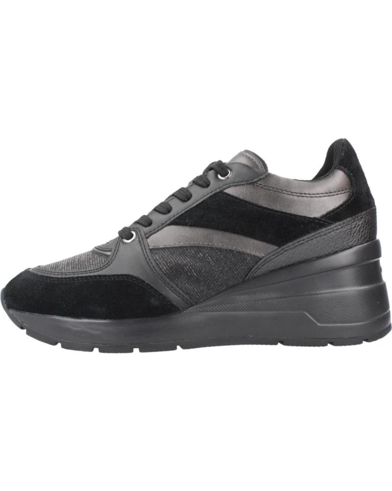 BASKETS GEOX D ZOSMA C9999 NOIRES POUR FEMME C9999