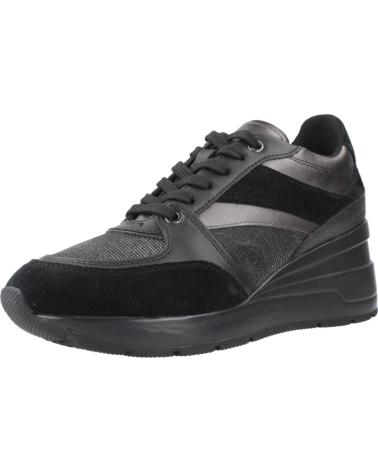 BASKETS GEOX D ZOSMA C9999 NOIRES POUR FEMME C9999