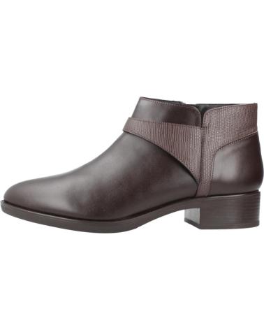 GEOX D FELICITY C6006 BROWN ANKLE BOOTS C6006