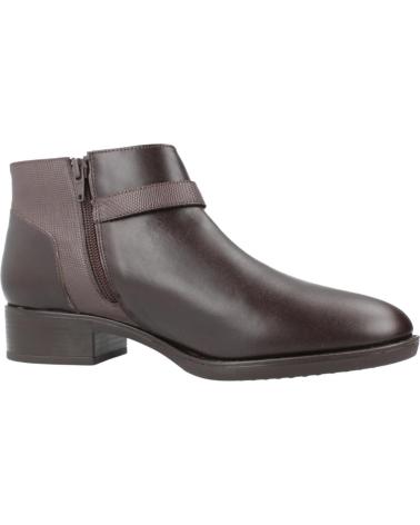 GEOX D FELICITY C6006 BROWN ANKLE BOOTS C6006
