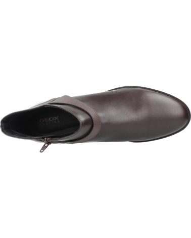 GEOX D FELICITY C6006 BROWN ANKLE BOOTS C6006