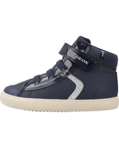 BASKETS GEOX B GISLI GIRL BLEUES À SCRATCH - C4002 C4002