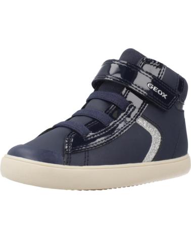 BASKETS GEOX B GISLI GIRL BLEUES À SCRATCH - C4002 C4002